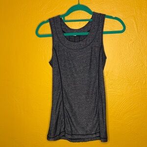 Lululemon Athletica Charcoal Grey Ruffle Cool Sleeveless Tank Top 4